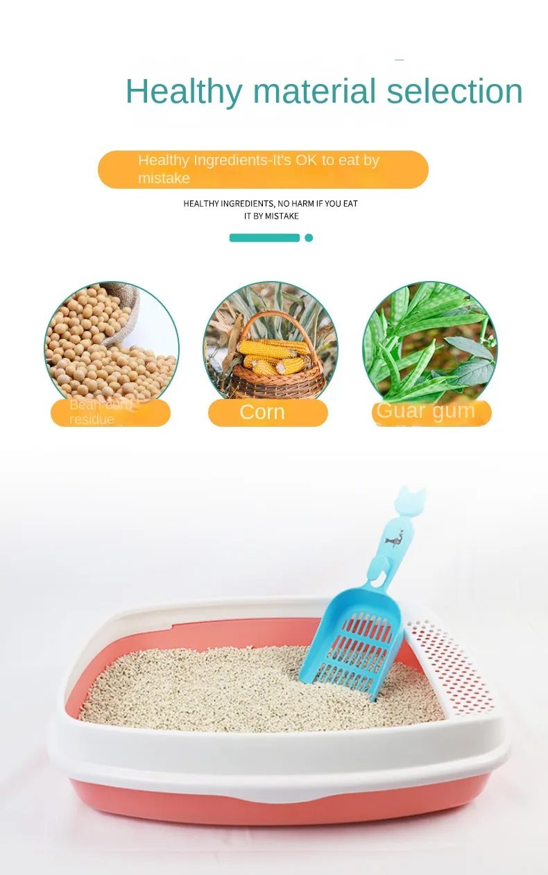 Tofu Cat Litter Detail 3