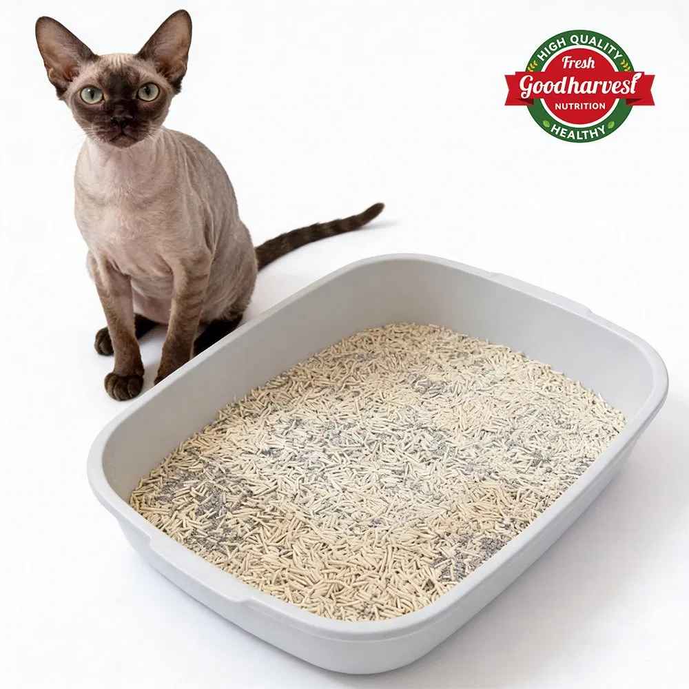 Customizable Scented Low Dust Formula High Absorbency Free Design Bentonite Cat Litter