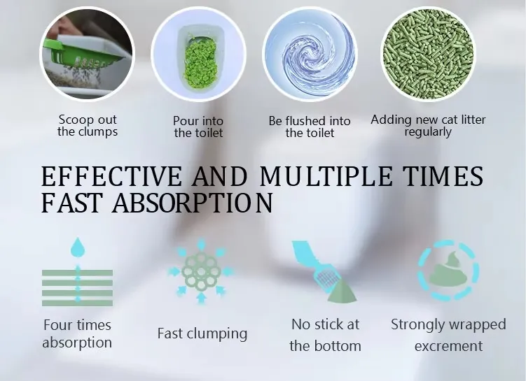 Fast Absorbent Cat Litter