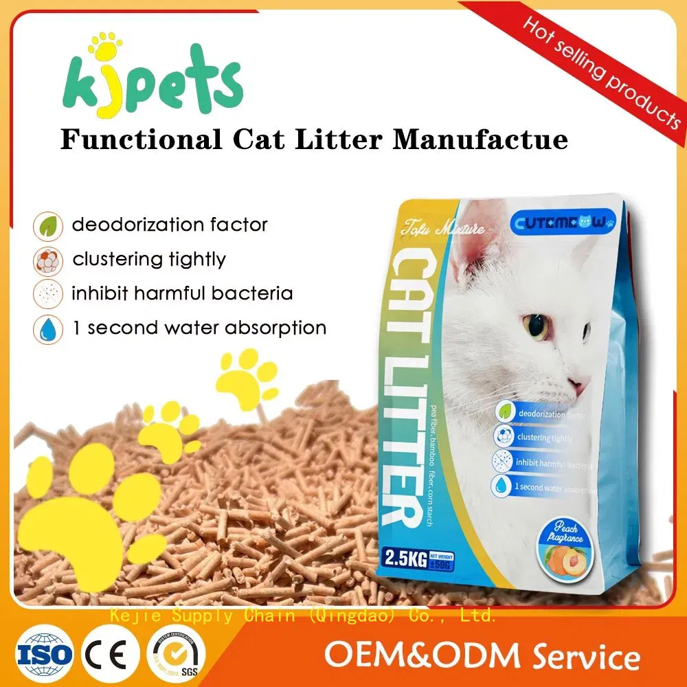 Color-Changing pH Adjusted Tofu Litter