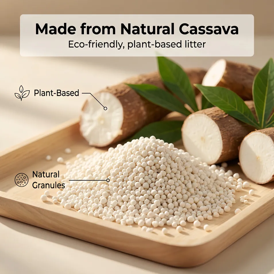 Cassava Cat Litter