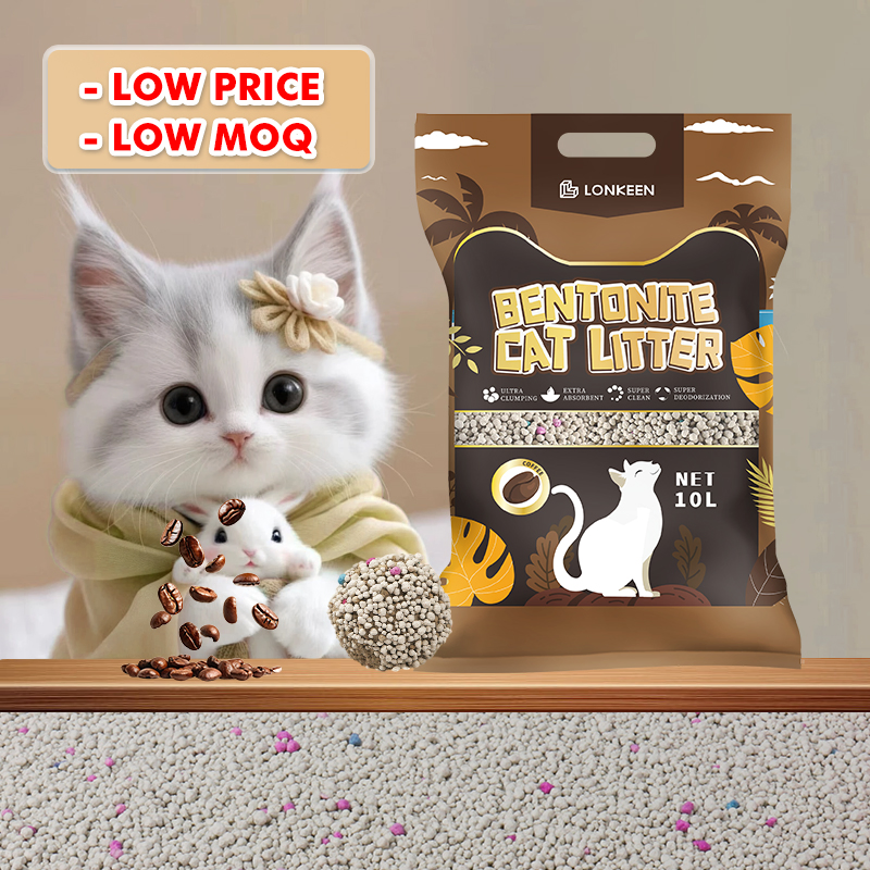 Fast Delivery Hot Sale Dust-Free Lavender Scented Quick Clumping Bentonite Cat Litter