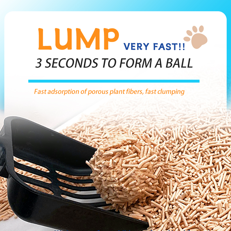 Natural Environmentally Friendly Tofu Cat Litter Dust-Free Hypoallergenic and Non-Irritating Absorbent and Strong Deodorizing Effect Cat Litter