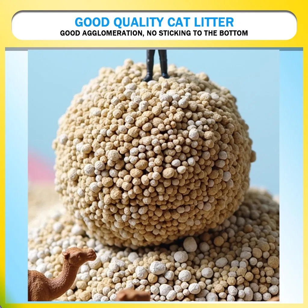 Customized Lemon Scented Bentonite Cat Litter Low Dust Clumping Formula Wholesale Cat Sand Factory Direct