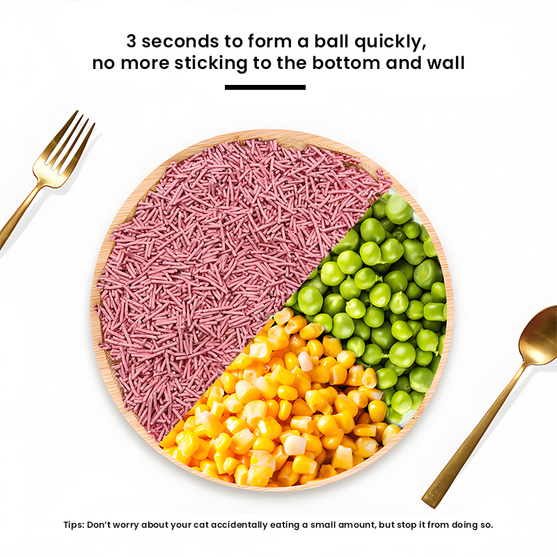 OEM/ODM Tofu Cat Litter Sand Eco-Friendly Dust-Free Clumping Odor Control Natural Premium Low Tracking Cat Litter