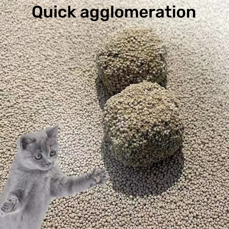 Natural Pet Products Pet Litter Ball-Type Clumping Low-Tracking Lightweight Bentonite Cat Litter