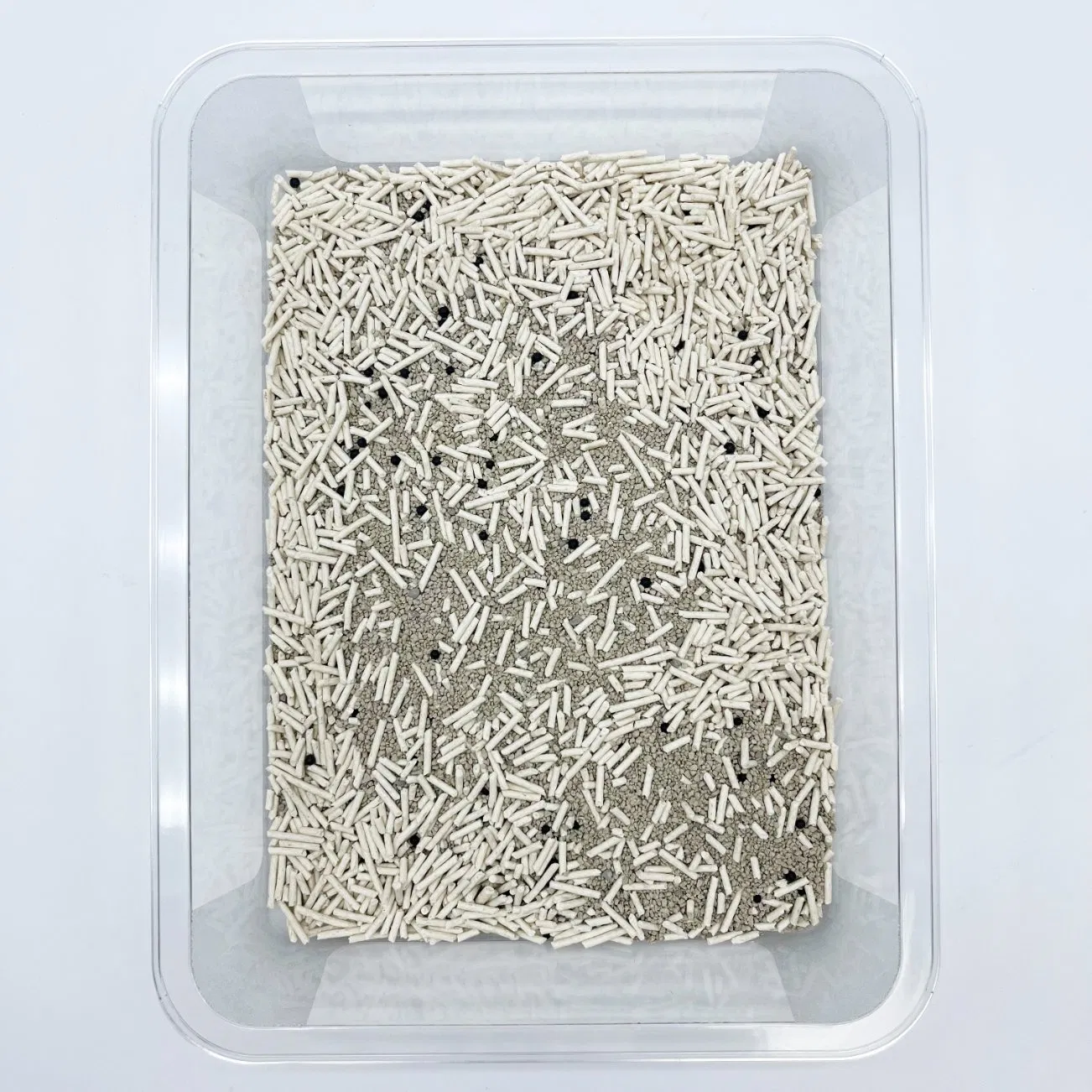 Super Absorbent Strong Deodorant Hard Clumping Flushable Pet Cleaning Product Bentonite Clay Tofu Mixed Kitty Sand 1.5mm Coffee Flavored Tofu Cat Litter