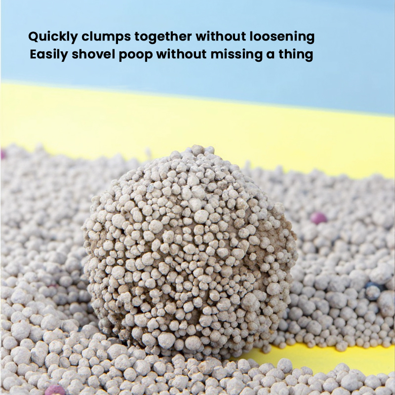 Bulk Ball Shaped Clay Cat Litter Dust Free Strong Clumping Ball Shape Bentonite Cat Litter Sand Nala Arena Para Gatos