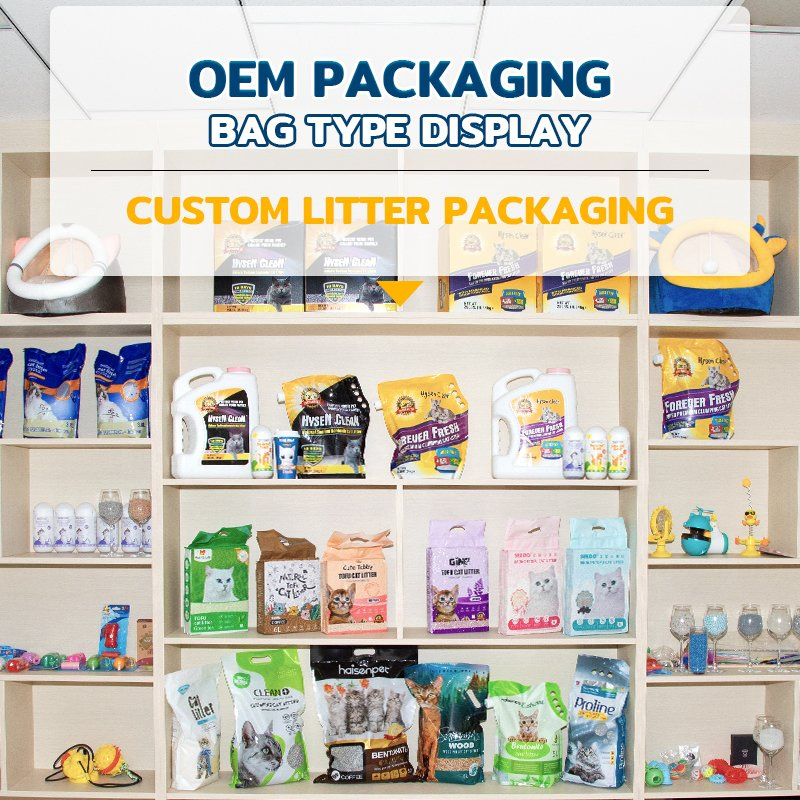 Premium OEM/ODM Scented Clumping Pine Corncob Cat Litter