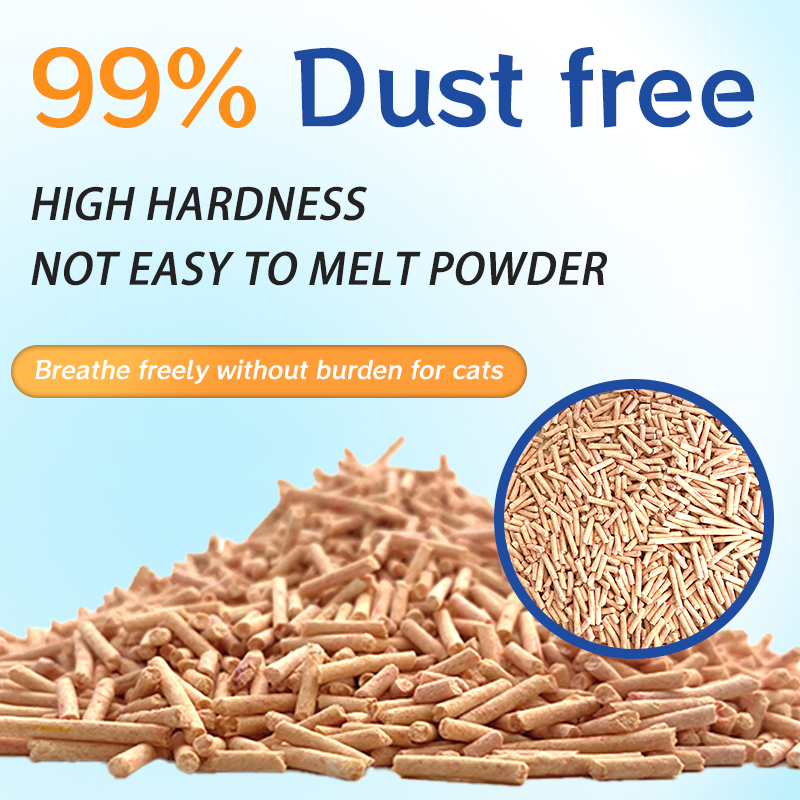 Natural Environmentally Friendly Tofu Cat Litter Dust-Free Hypoallergenic and Non-Irritating Absorbent and Strong Deodorizing Effect Cat Litter