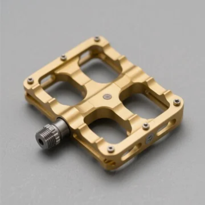 PFTWORLD High-Strength Brass CNC Milled Bicycle Pedals Pricelist, Exporter