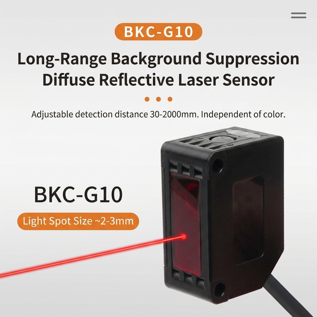 Background Suppression Photoelectric Sensor Installation