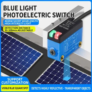 Blue LED Photoelectric Sensor