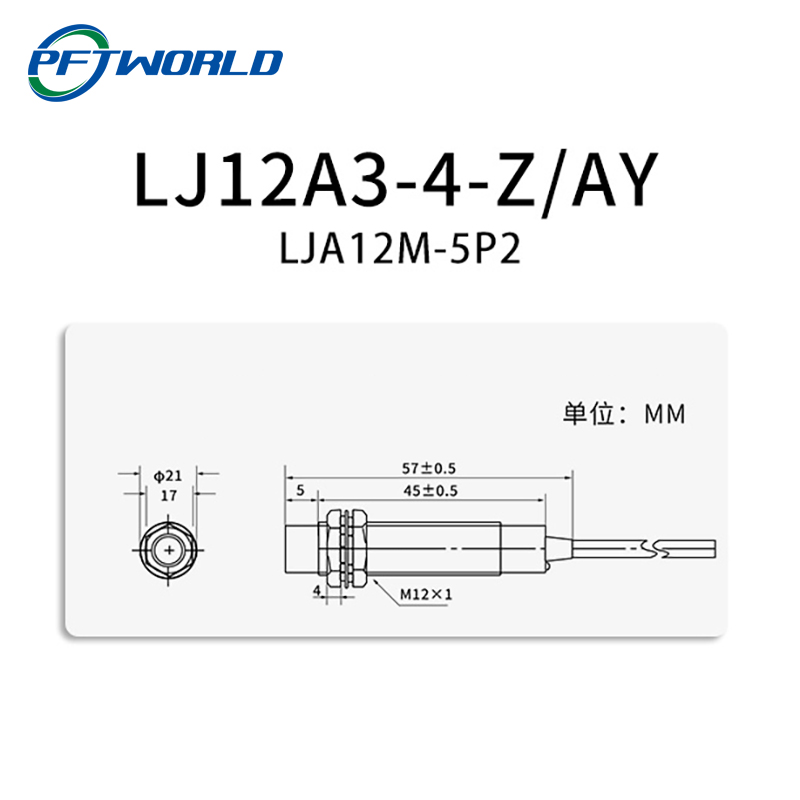 Famous Inductive proximity switch LJ12A3-4-ZAY normally closed PNP three wire metal sensor Pricelist, Company
