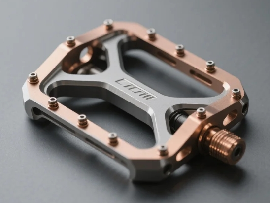 Brass CNC Milled Pedal Showcase
