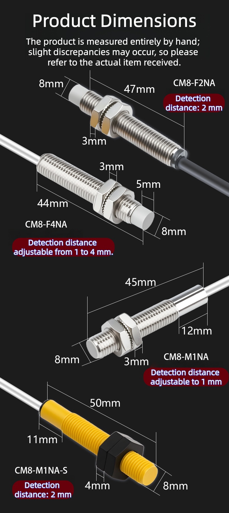 Capacitive Proximity Sensor Features