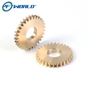 China CNC Customized High-Precision Brass Gear