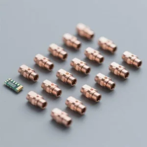 Micro-Scale CNC Copper Connectors