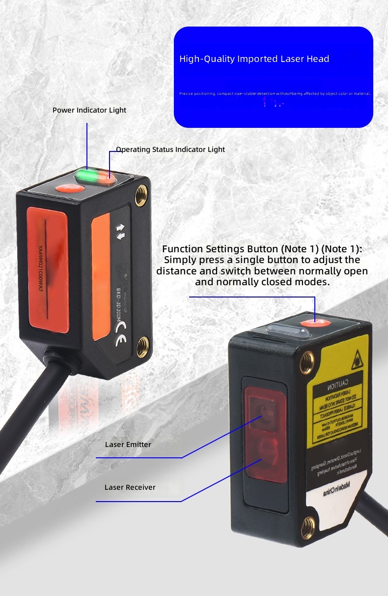 TOF Laser Distance Sensor Installation