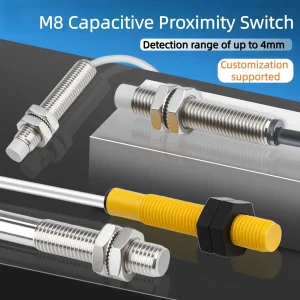 Wholesale Capacitive Proximity Sensor 4mm Detection Distance NPN PNP NO NC Switch for Liquid Plastic Glass Material Level Detection Factory, Quotes