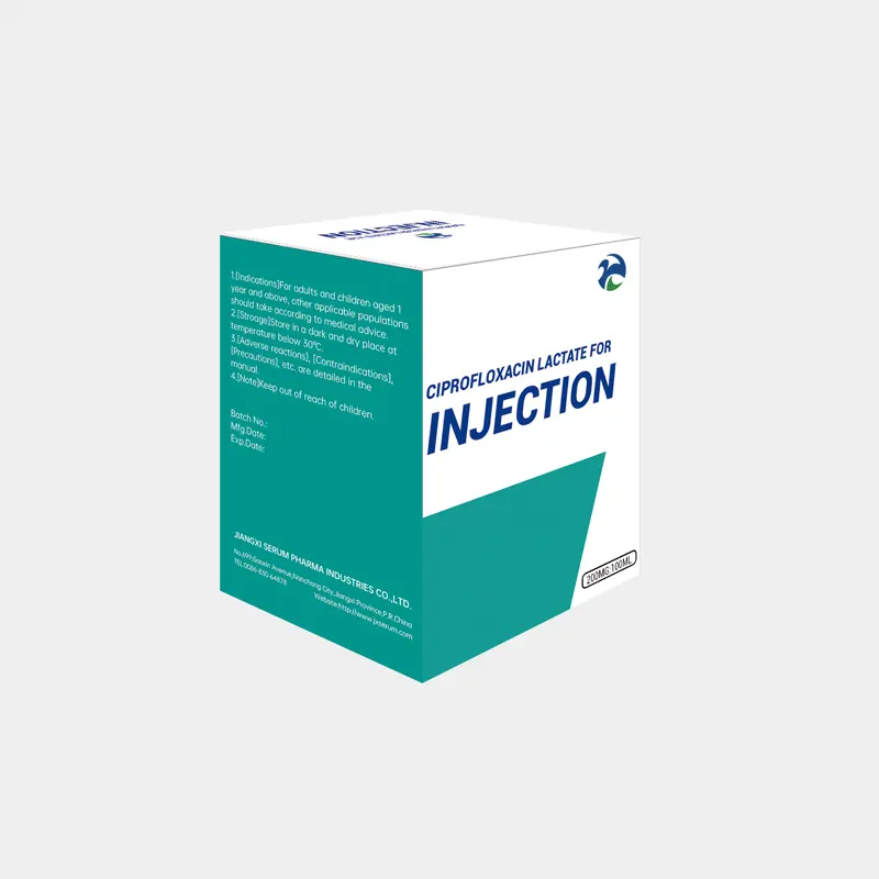 Wholesale Ciprofloxacin Lactate For Injection Suppliers, Products