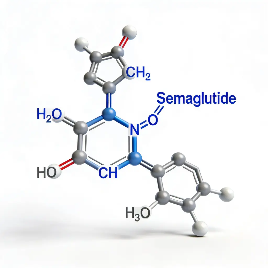 High-Quality Semaglutide long-acting GLP-1 receptor agonist peptide  API  with white to off-white lyophilized powder Products, Product