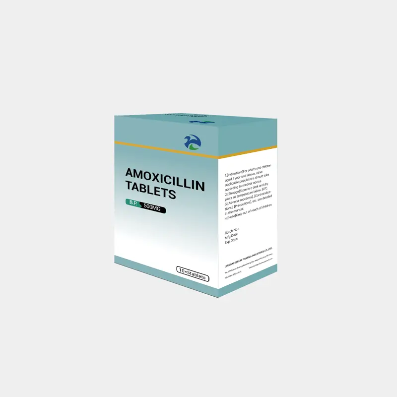 High-Quality Amoxicillin Capsule 500mg of Antibiotics with GMP Supplier, Service