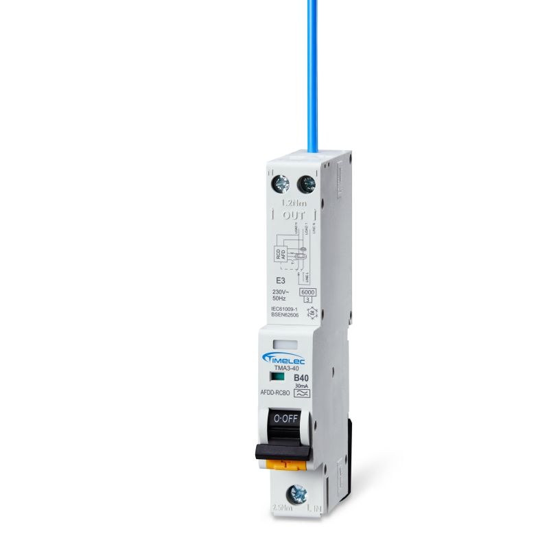 IEC/EN 62606 Afdd 1P+N Breaker with B/C/D Tripping Characteristics