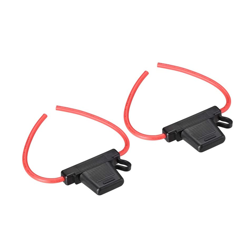 Max Inline Fuse Holder 12V UL1015 8 AWG Waterproof Blade Fuse Holder in Line Fuses Holders for Automotive Marine Car Truck