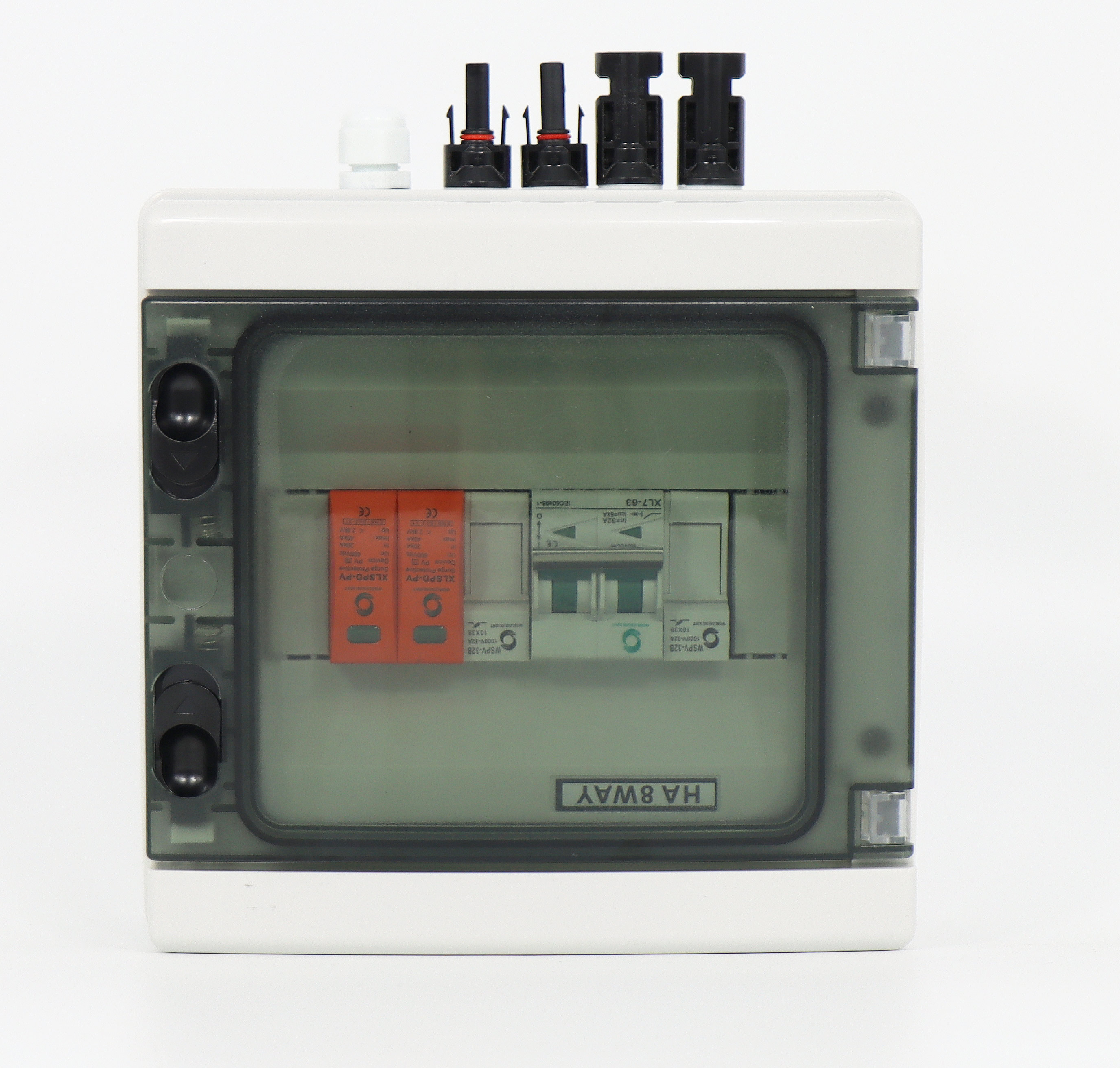 WSDB-PV1/1 IP65 1 in 1 OUT 1 Strings Array 3KW 16A 500V DC Solar PV Array Combiner Box