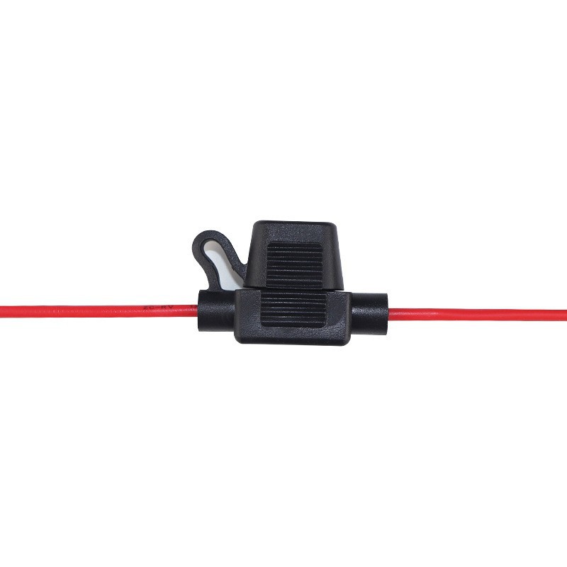 Automotive Inline Waterproof Mini Fuse Holder with Wire,1015 18AWG Cable, Circuit Protection for Car