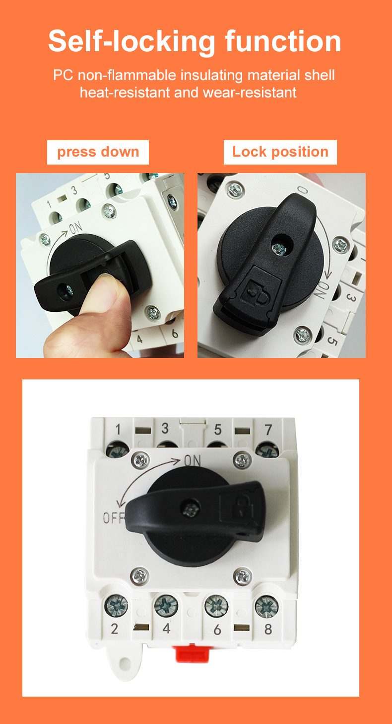 DC Isolator Switch Wiring Diagram