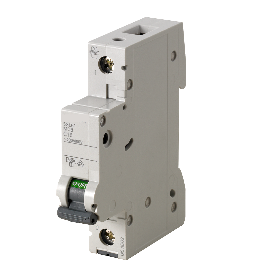 5SL6116-7CC Miniature Circuit Breaker 1P For Home/Industrial