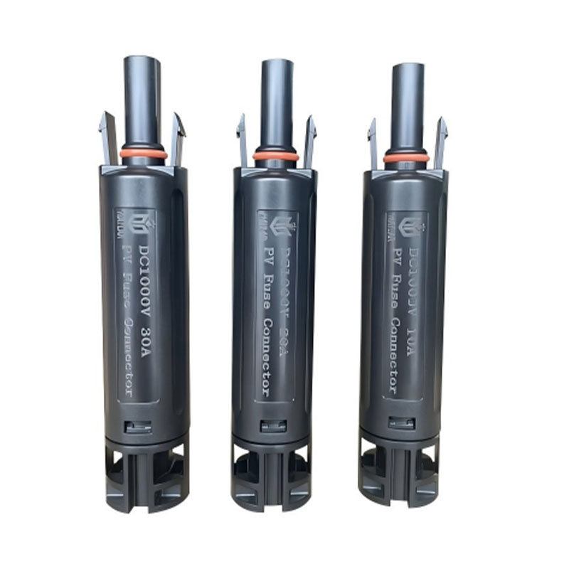 Quick Delivery of Inventory Waterproof MC4 Photovoltaic Connectors with Built-in Diode Tubes for Backflow Prevention