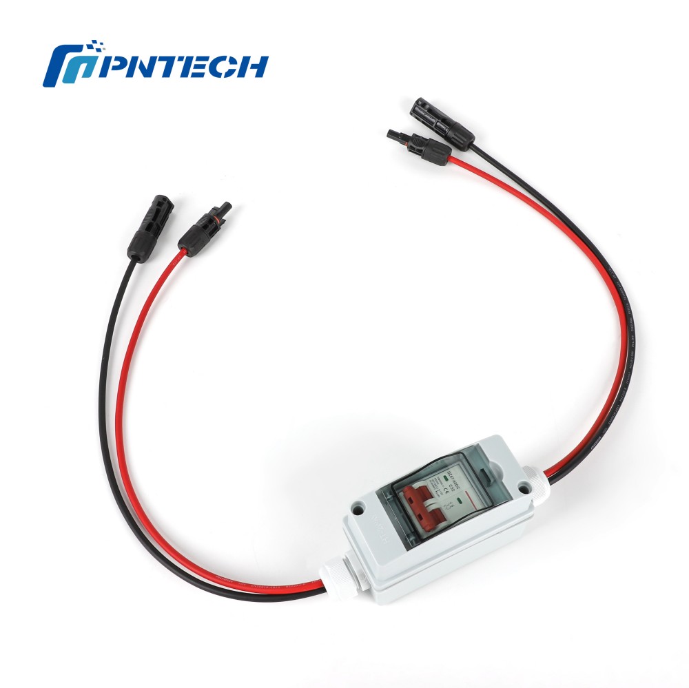 Durable DC500V Solar PV Circuit Breaker Switch IP20 Outdoor 1 String 32A PV Disconnect Switch for Solar Energy