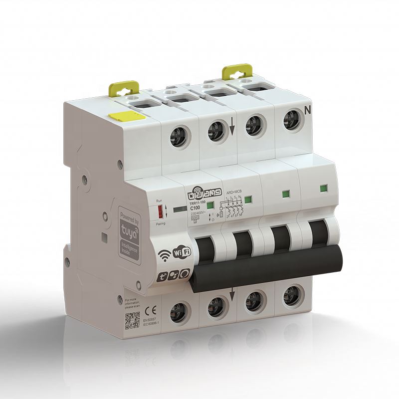 4P 10A-125A 400V IOT-based WiFi MCB Circuit Breaker Smart Home Protection