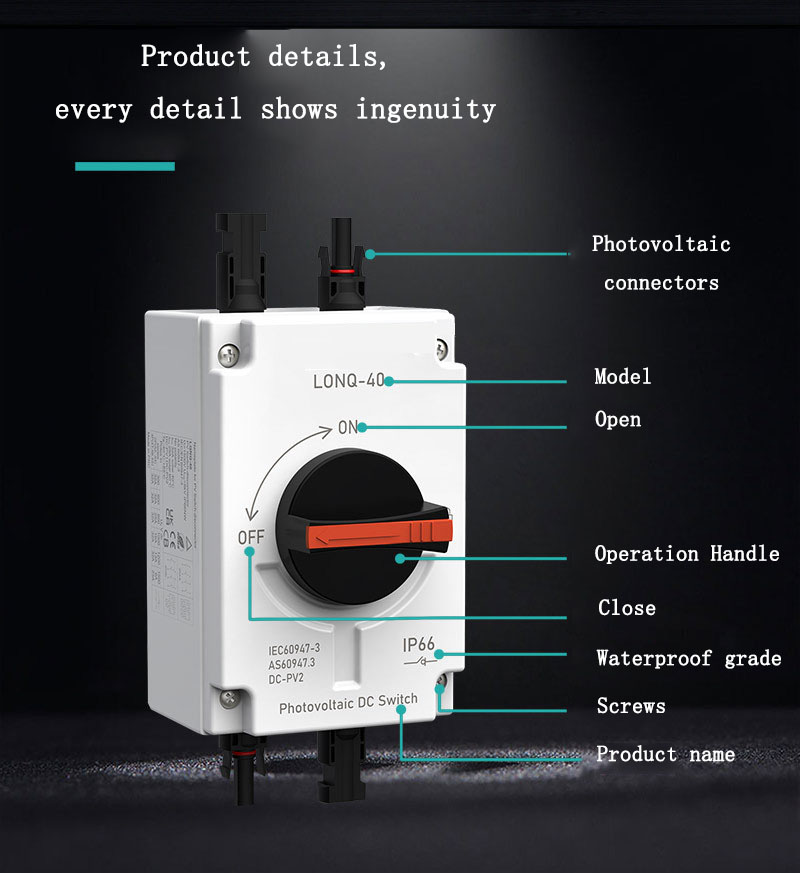 DC Disconnector Detail 4