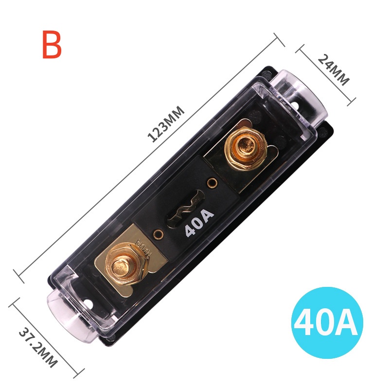 ANL Fuse 30 40 50 100 125 150 250 300 a AMP Automotive Fuse Holders Fusible Link Bolt-on