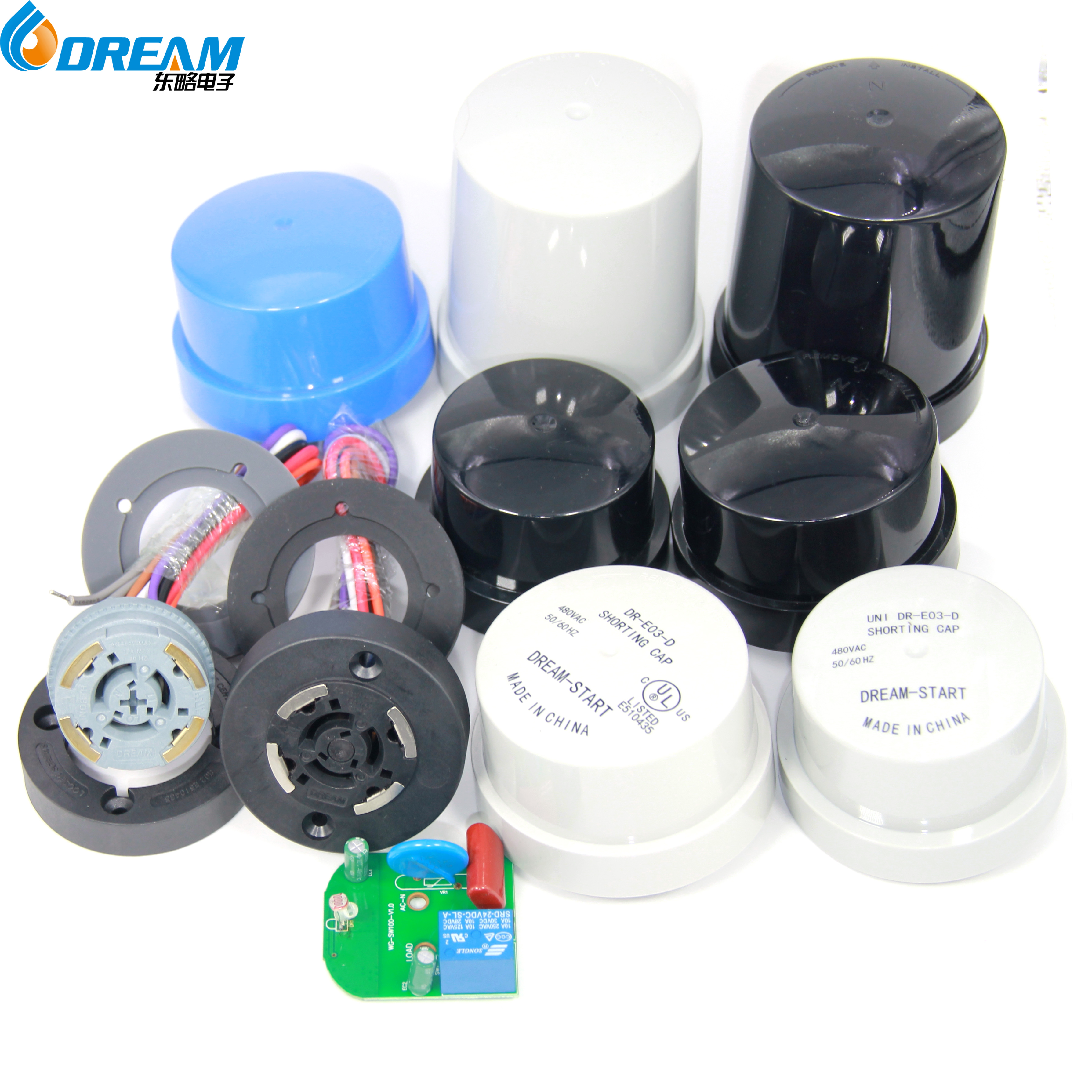 DREAM Photocell Sensors Shorting Cap OutdoorLight Switch Short Circuit Twist Lock