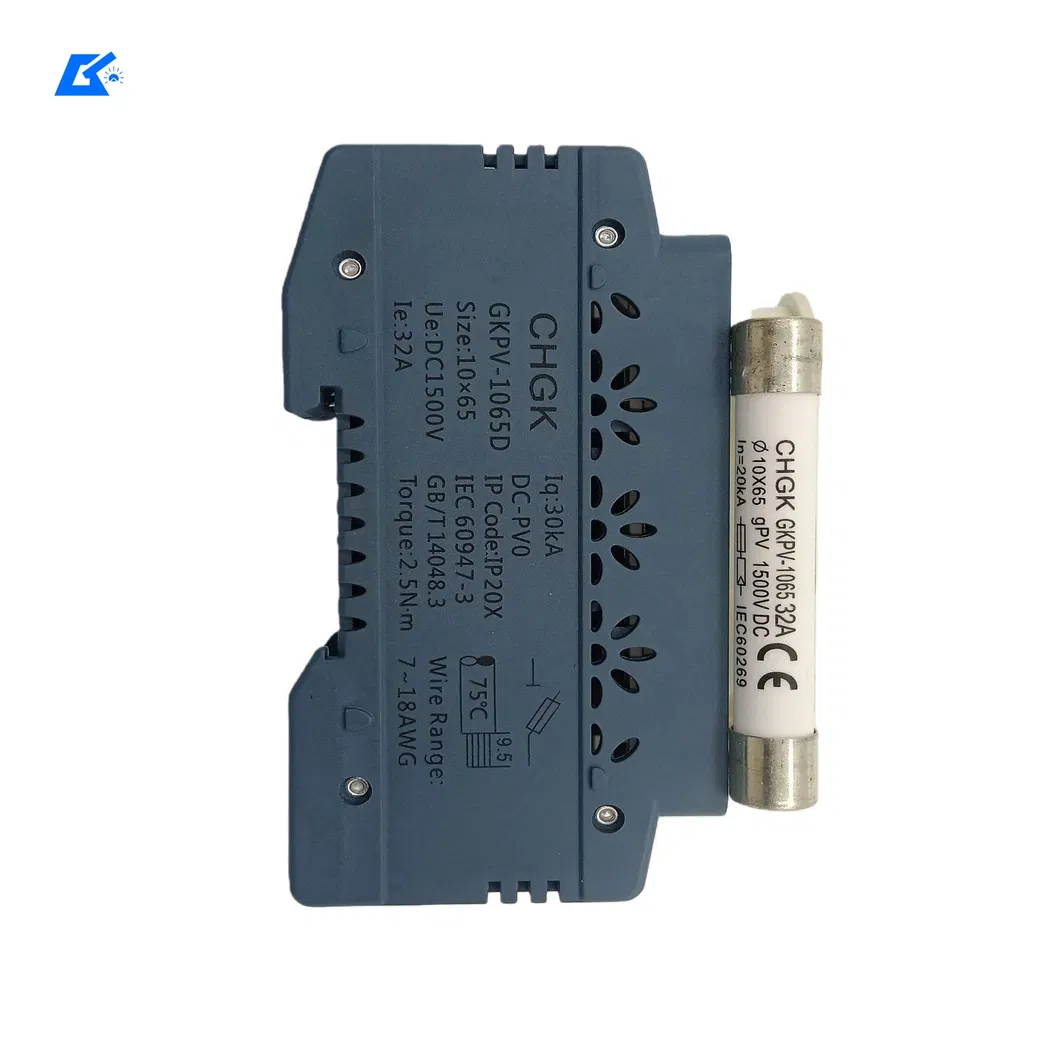 PV DC Fuse Cartridge, High Breaking Capacity, Solar Module Protection, UL/CE Certified, Pvf Series