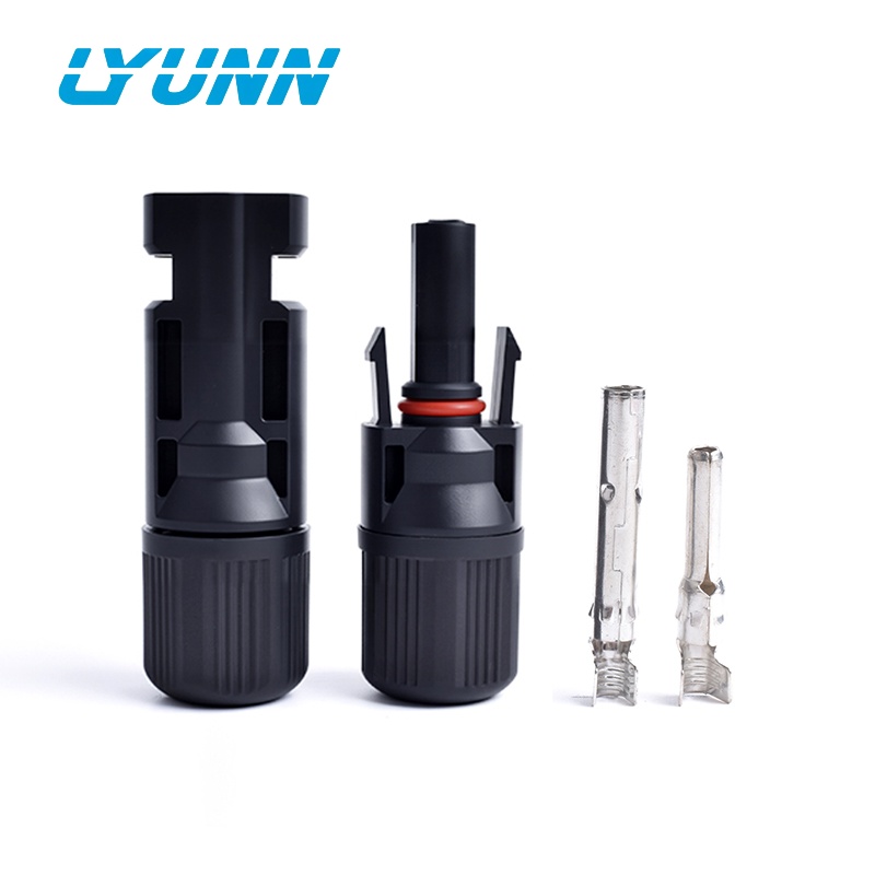 DC 1000V MC4 Photovoltaic Connector Waterproof IP67 Solar Cable Connector UV Resistant Easy Connection for Solar Panel Systems