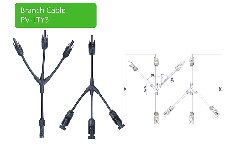 Y-Type Solar Connector Product View 3