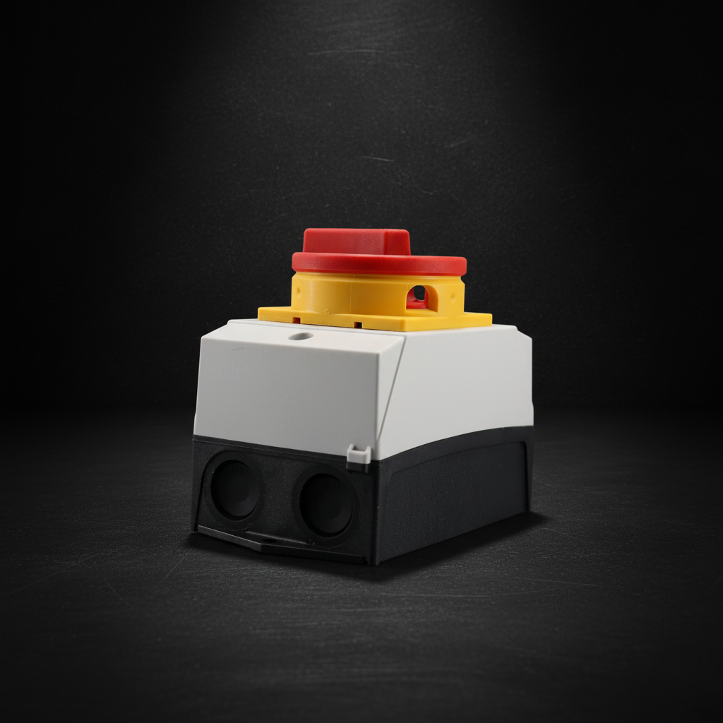 EATON 3/4-Pole 10A AC Electric Isolator Disconnect Switch Low Voltage Double Pole Rotary Switch IP65 Rated 230V-440V