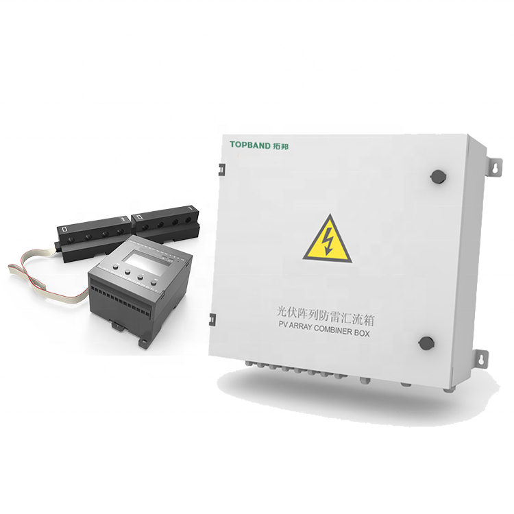 Solar Power Combiner Box with Anti-Lightning Design | TOPBAND POWERSA-SV 1500V