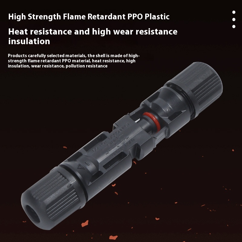 Slocable 1500V Waterproof Solar Cable Connector MC4 Solar Panel Connector for Solar Energy Systems
