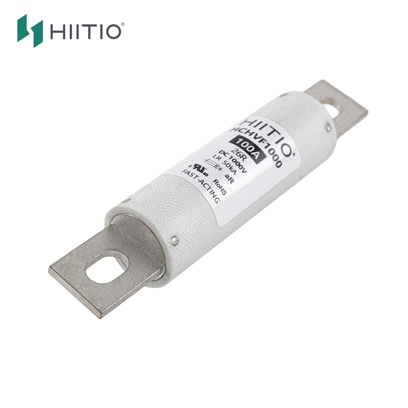 Factory Price High Voltage DC Fuse 1000V 50A-800A Round Body Fuse 50kA For Automotive Energy Storage With UL CE Certificate