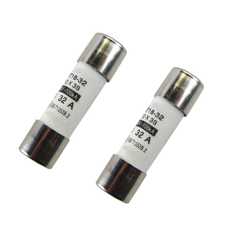 10X38mm Rt18-32 16A 32A Solar Photovoltaic Cylindrical Ceramic Fuse 1000V DC for Power System
