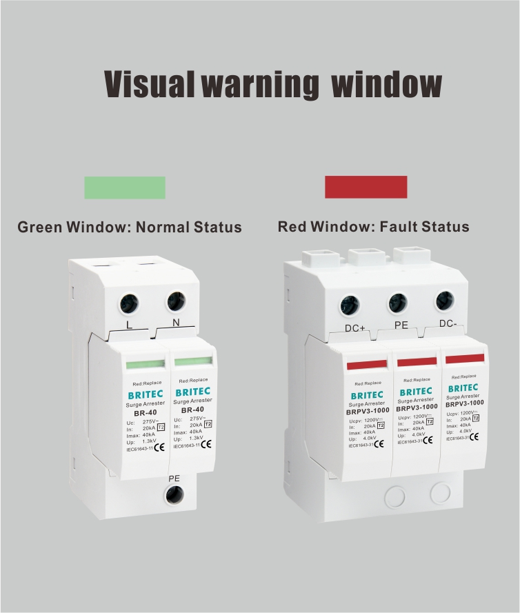 Surge Protection Device Technical Drawing