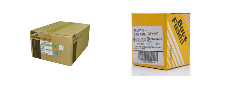 50A 240Vac 150Vdc Specialty Fuses 50LET Bussmann BS88 Cartridge Blade High Speed Fuse