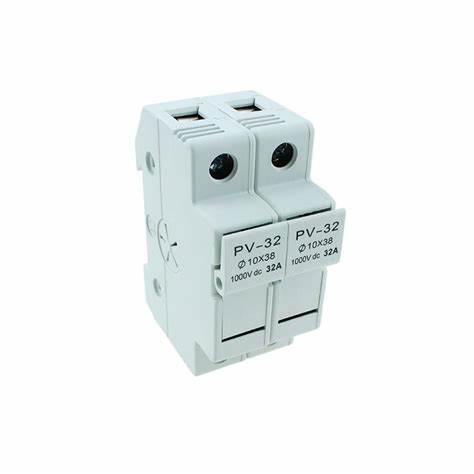 Free Sample Solar PV Fuse Holder 1000V DC with 10X38 Fuse Link